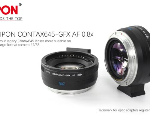 KIPON start to accept preorder for Contax645-GFX AF 0.8x adapter