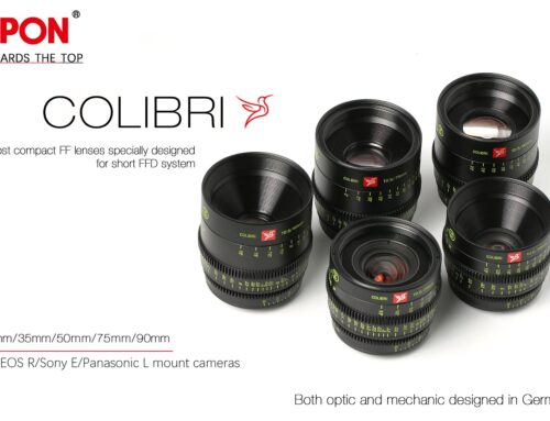 KIPON COLIBRI CINE LENSES ARE OFFICIALLY RELEASED